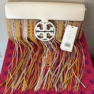 Tory Burch Miller Fringe Clutch